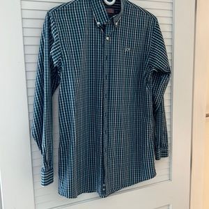 Vineyard Vines Whale Checkered button down